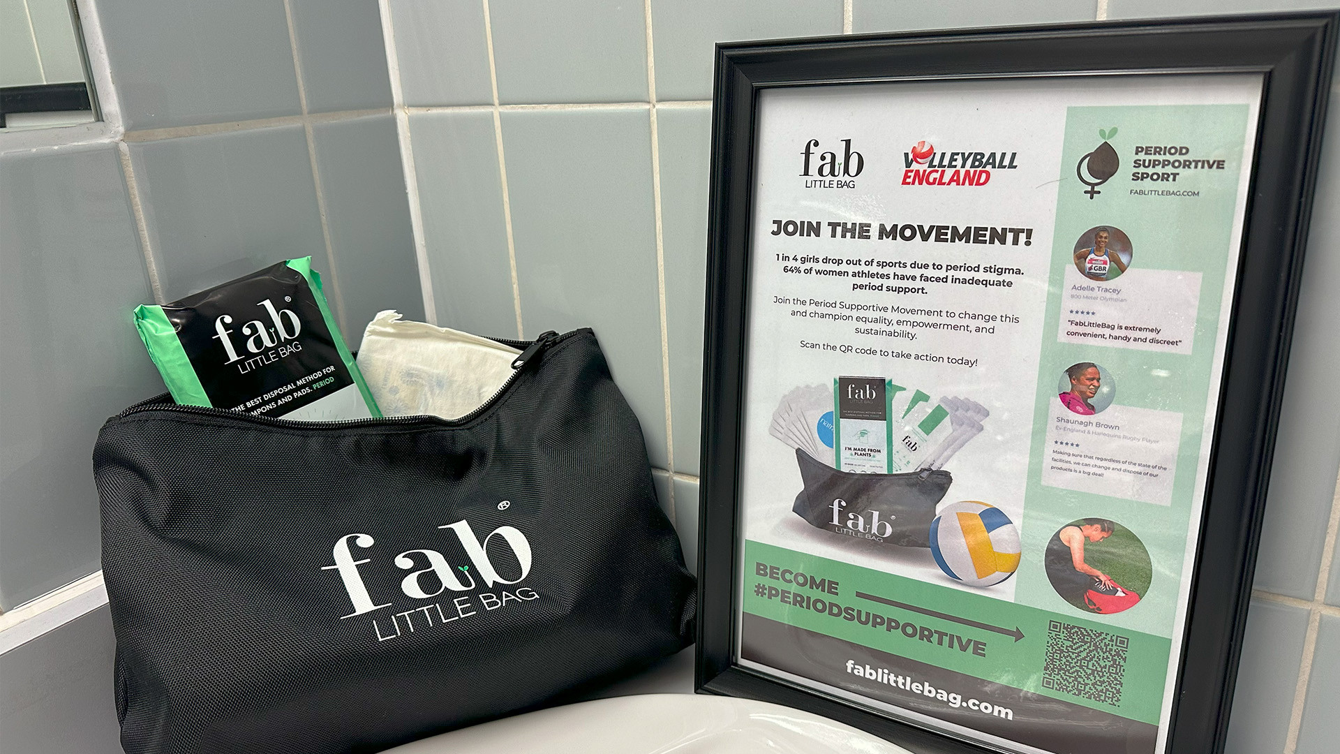 FabLittleBag Coaching bag and poster