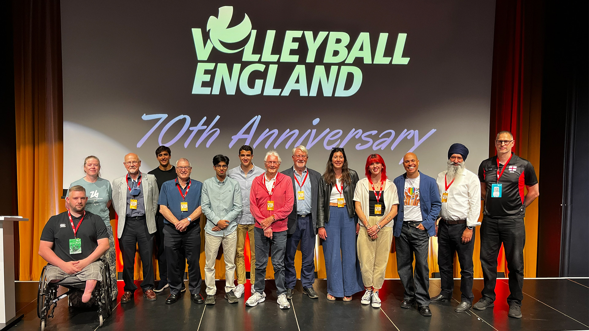70th Anniversary group image