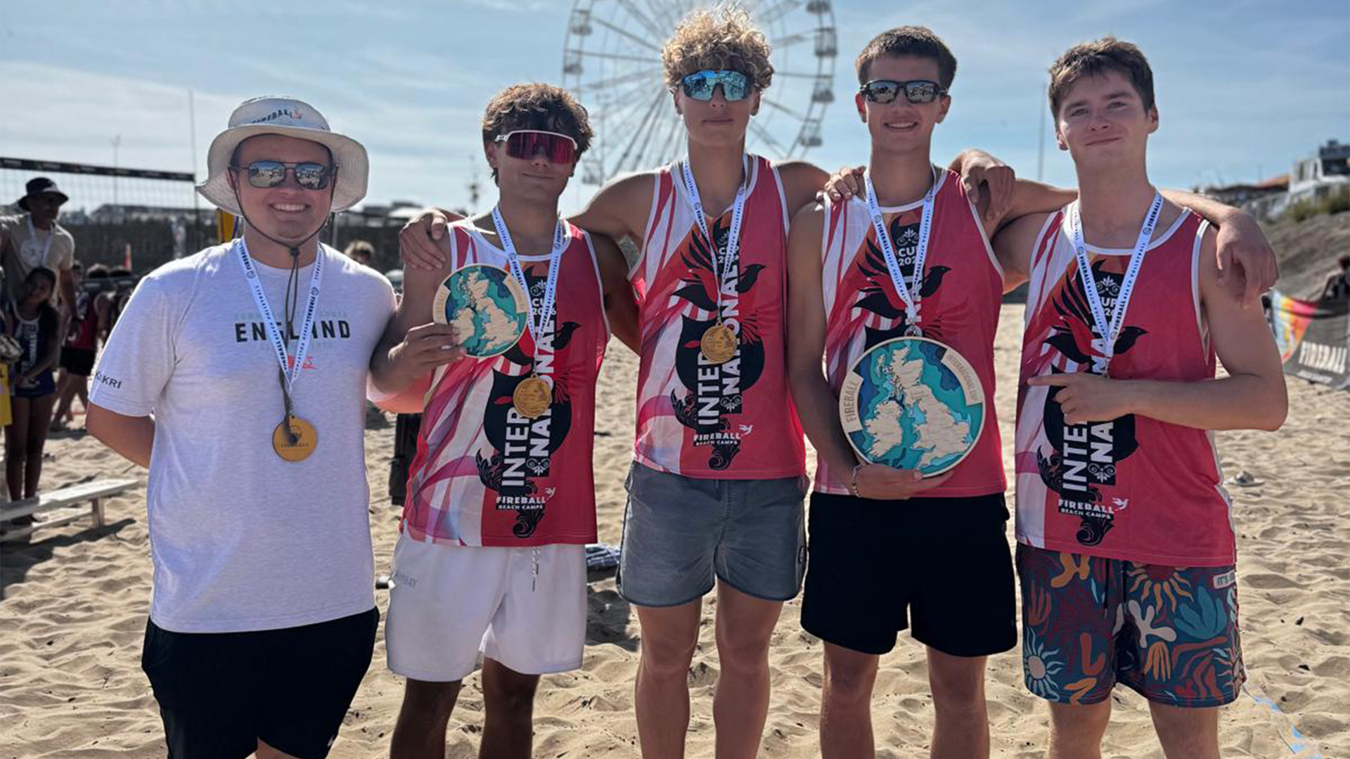 England men beach 1