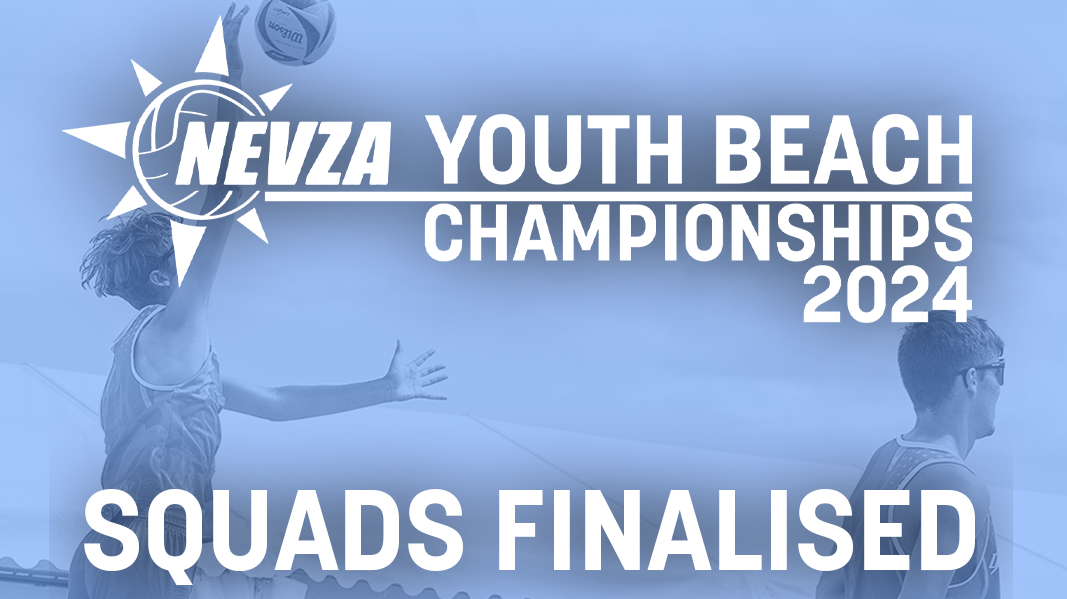 NEVZA Youth Beach squads finalised