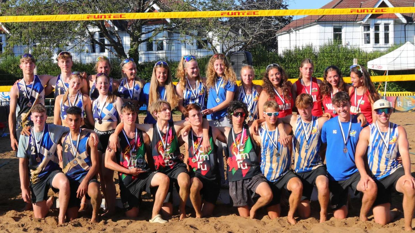 Wales and the South West top the podium at the Beach Small Nations tournament in Cardiff