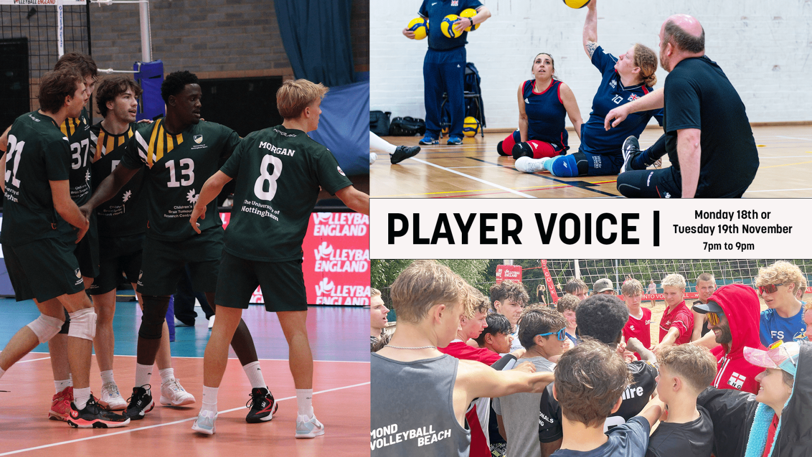 Have your player voice heard at November seminars