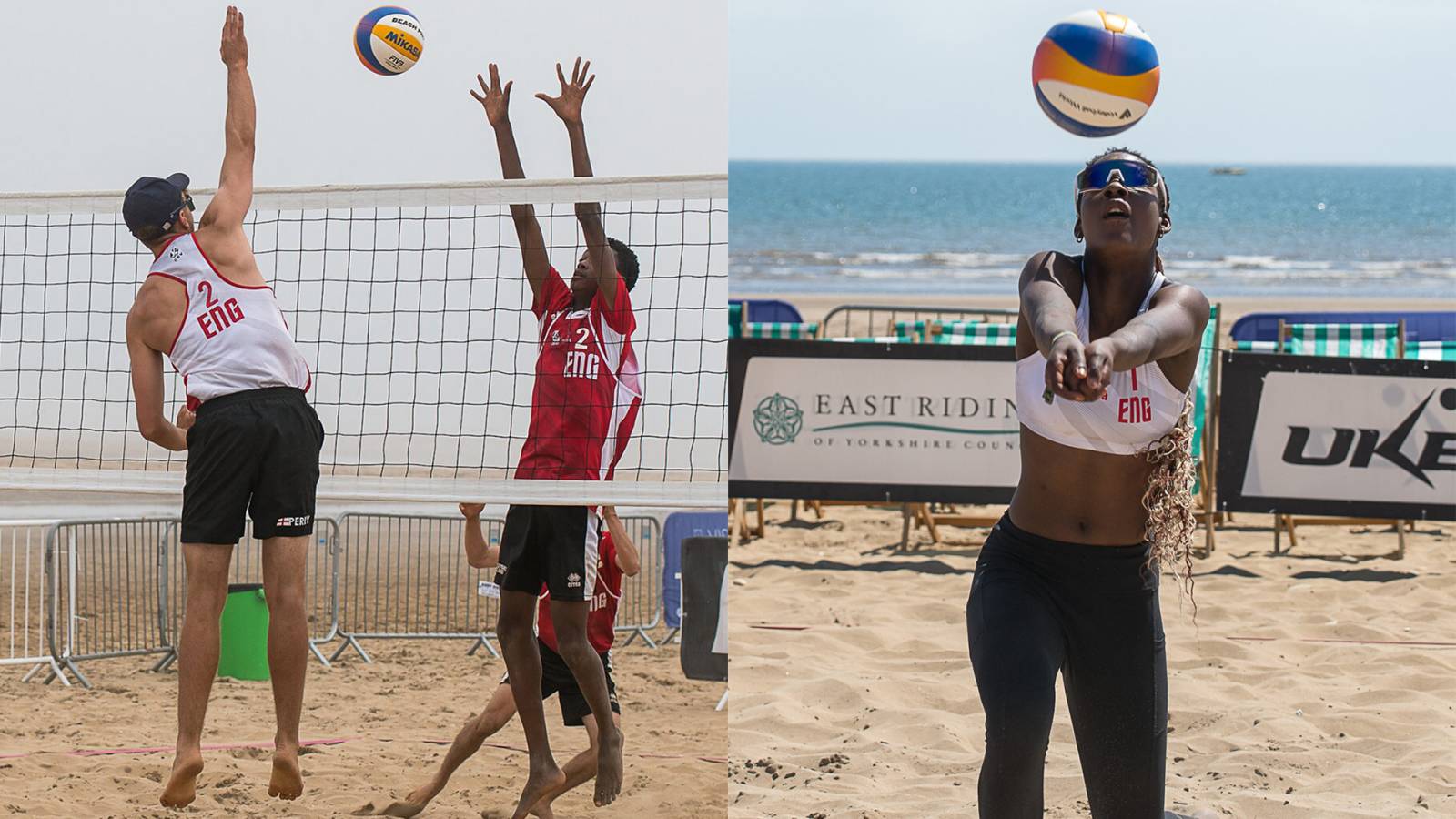 Pairings confirmed for England at NEVZA Youth Beach