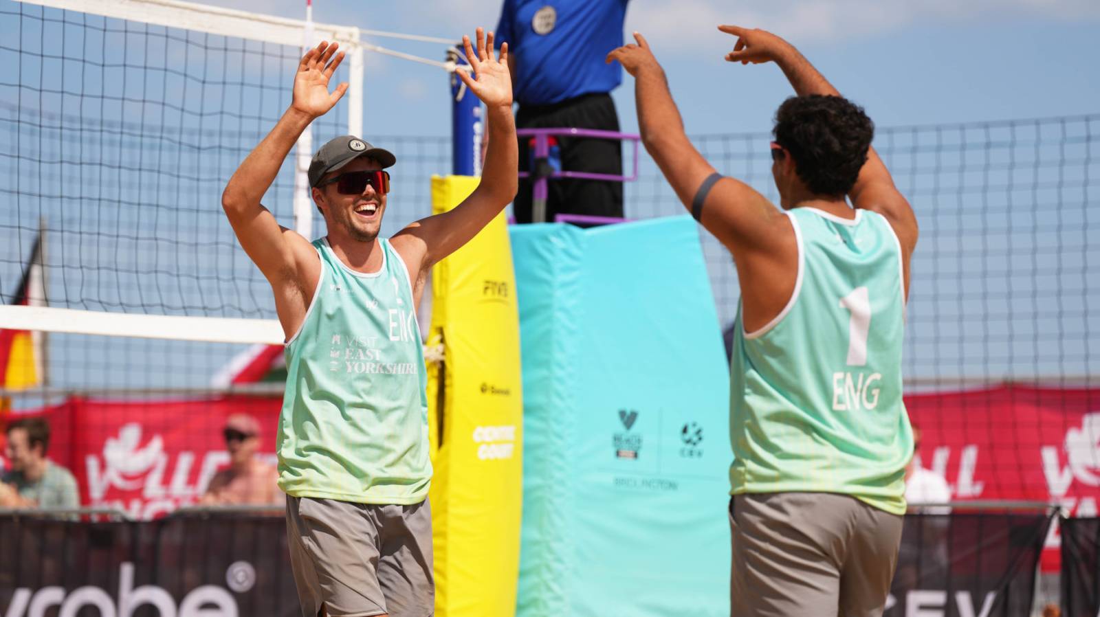 Beach Pro Tour Futures Bridlington day three round-up - English finalist guaranteed is men's competition