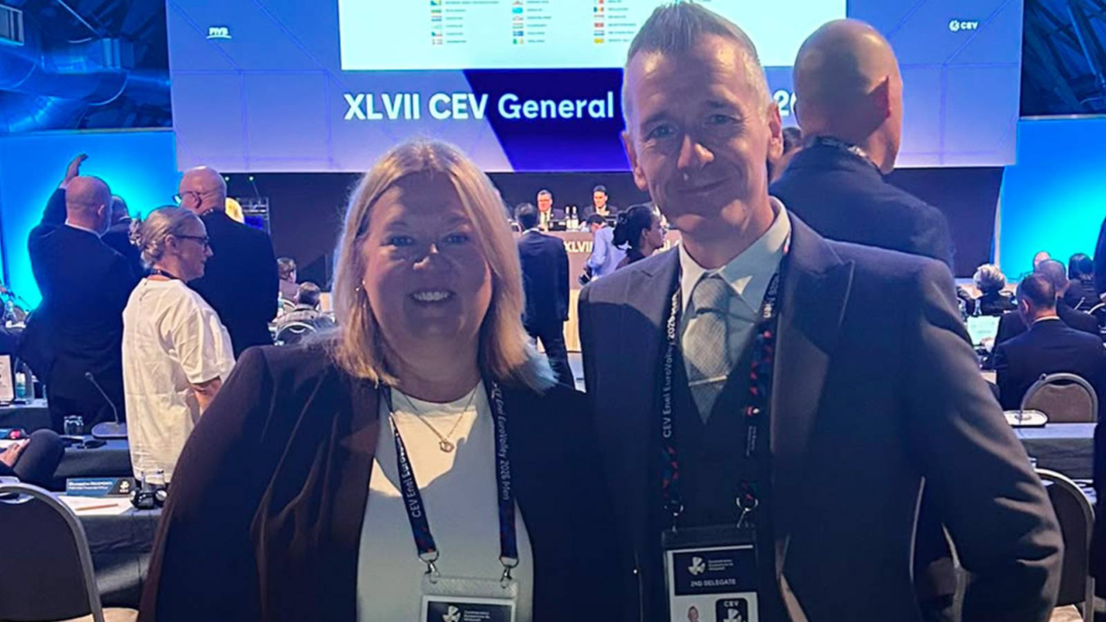 Volleyball England duo elected to lead NEVZA
