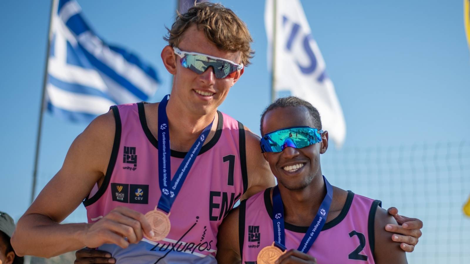 Batrane-Bialokoz achieve England's first medal on Volleyball World Beach Pro Tour