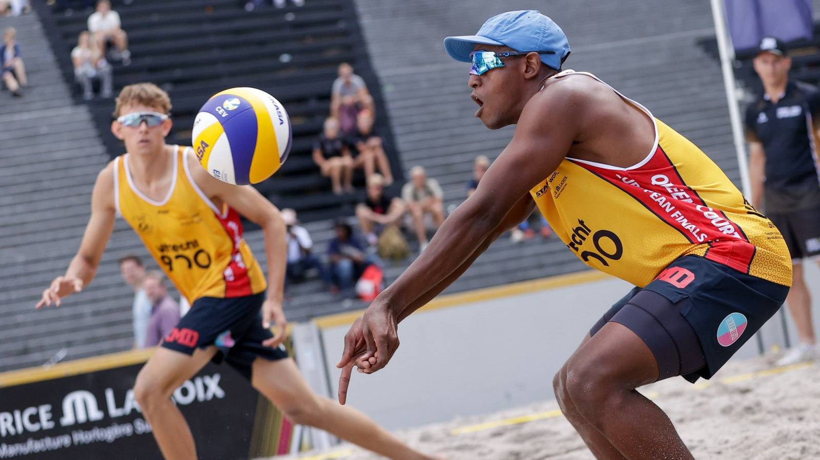 Freddie Bialokoz and Issa Batrane become first England team to qualify for main draw in an FIVB Challenger