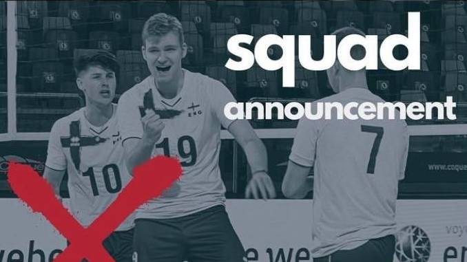 England Senior Men's team confirmed for South Korea trip