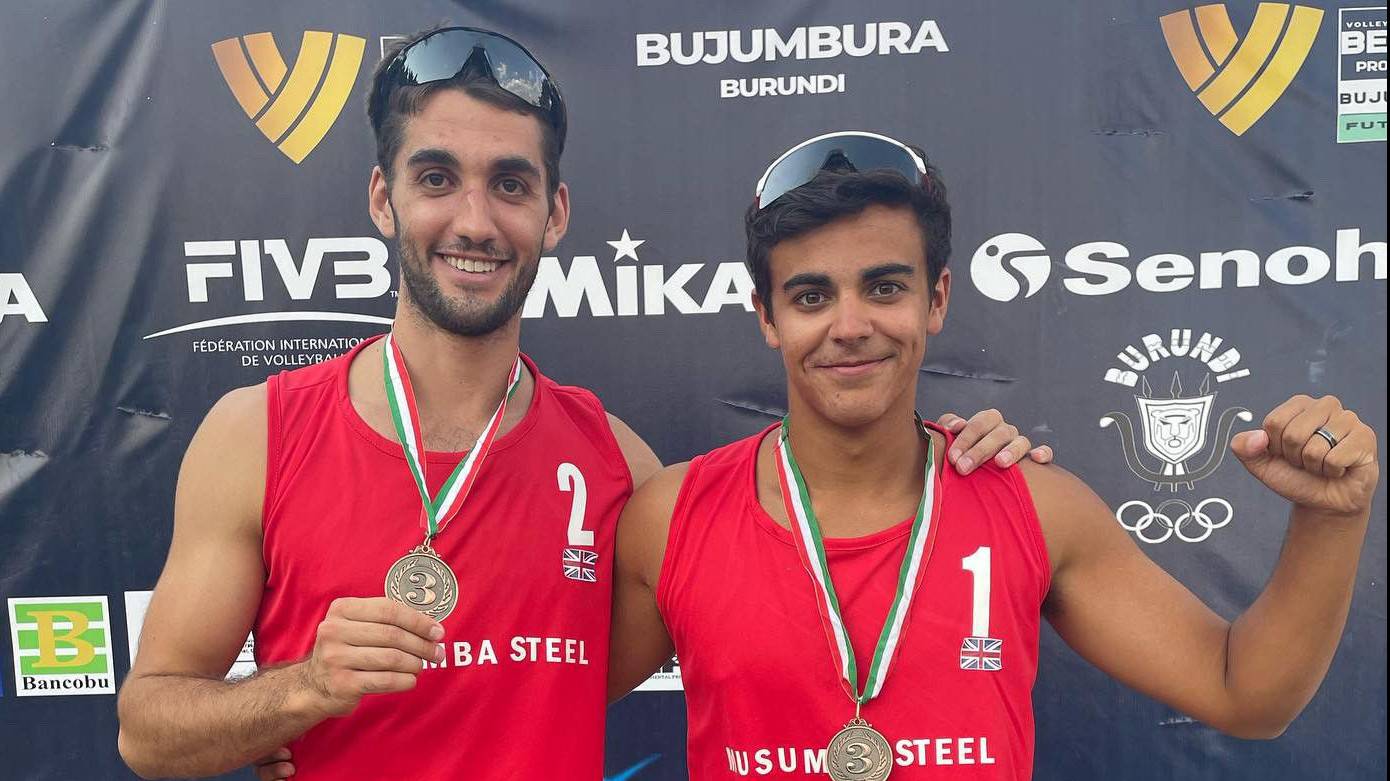 E. Bello and J. Rocha claim bronze at Beach Pro Tour Features in Burundi