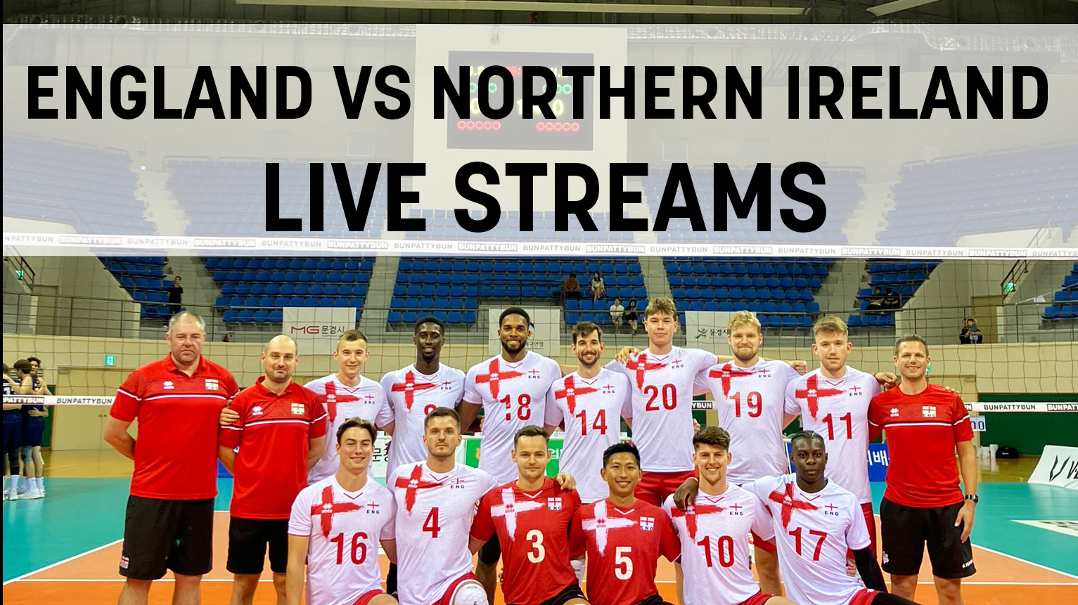 England vs Northern Ireland Live streams