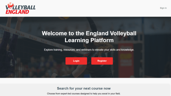 Boost for online volleyball learning as Accelerate Sport to host bespoke platform