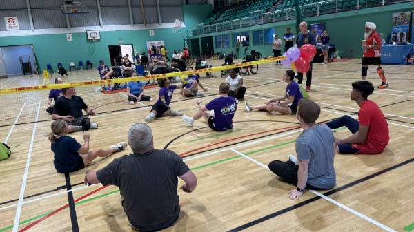 LimbPower Games 2025 a popular taster for sitting volleyball