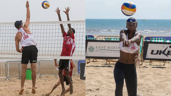 Pairings confirmed for England at NEVZA Youth Beach
