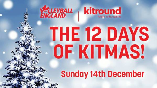 Volleyball to celebrate the 12 Days of Kitmas on Sunday