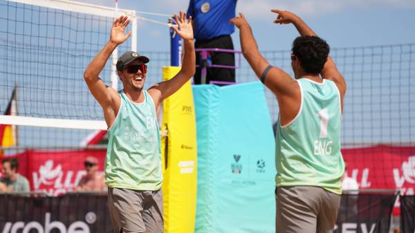 Beach Pro Tour Futures Bridlington day three round-up - English finalist guaranteed is men's competition