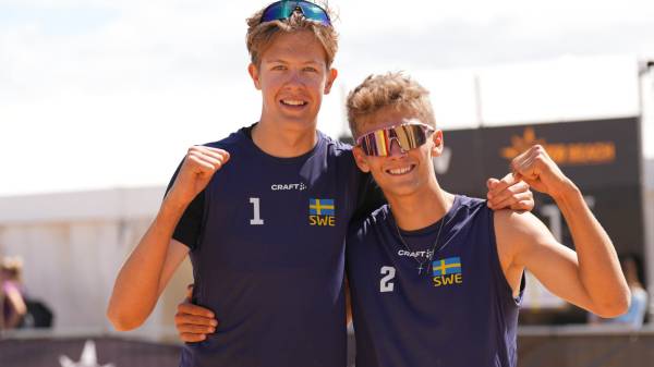 NEVZA Youth Beach 2026 day three round-up - Swedes Brus and Turneqvist prevent Norwegian clean sweep