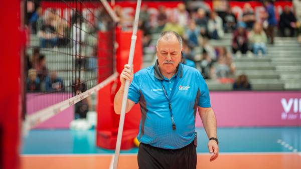 Army Lifetime Achievement Award for Volleyball England official Shakespeare