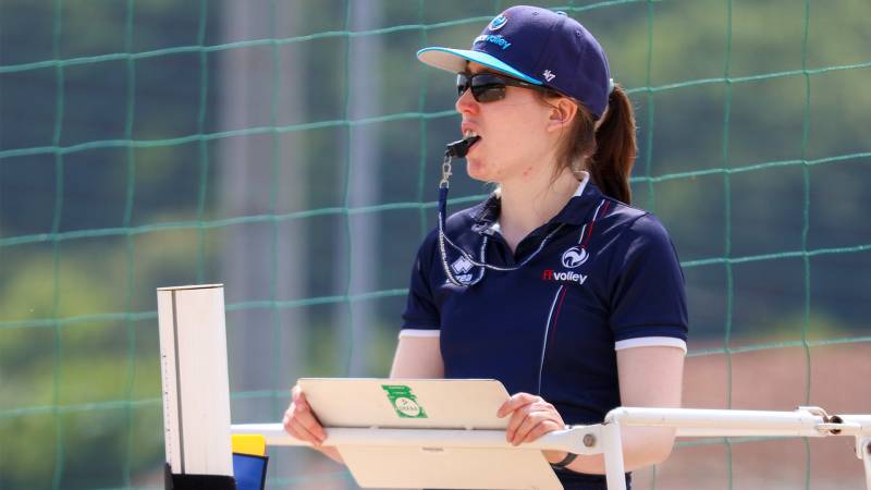 Taste of France for beach referee Hanrahan