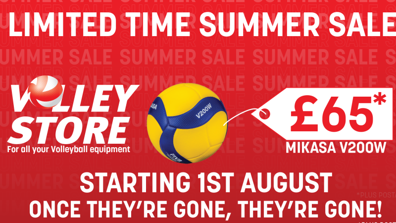 Summer sale on Mikasa balls